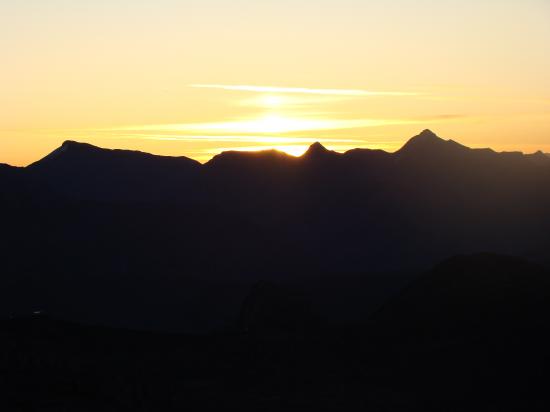 Lever de soleil sur le Mt Pelat