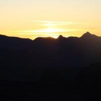 Lever de soleil sur le Mt Pelat