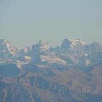 Vue sur le massif des Ecrins